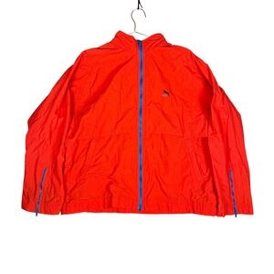 Vintage 90s Puma XTG Cross Training Group Red Nylon Windbreaker Jacket Mens XL